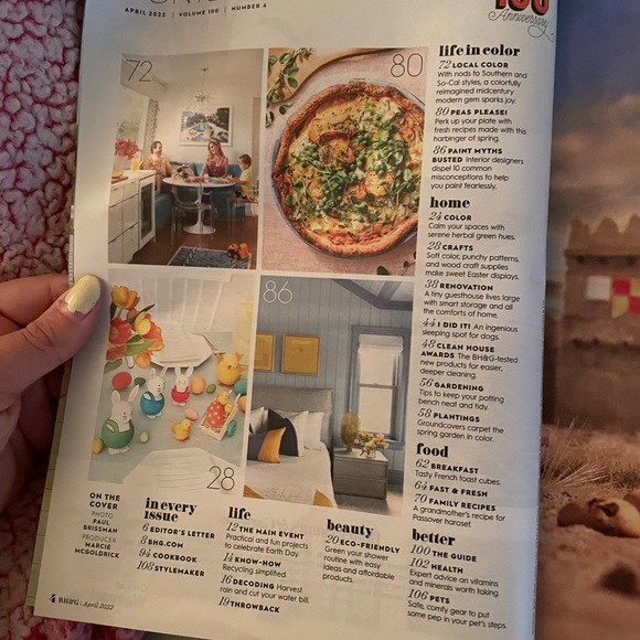 Better Homes & Garden spring issue - donating today - Picture 3 of 3